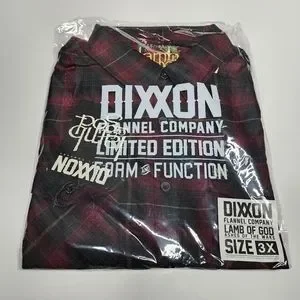 DIXXON | Shirts | Dixxon Flannel X Lamb Of God Ashes Flannel